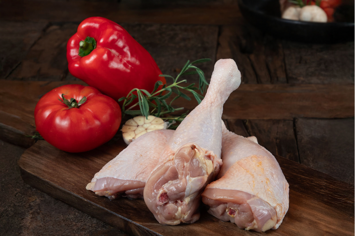 Muslos de Pollo con Piel