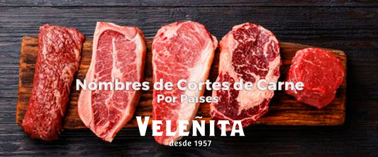 Nombres de Los Cortes de Carne en los Diferentes Países
