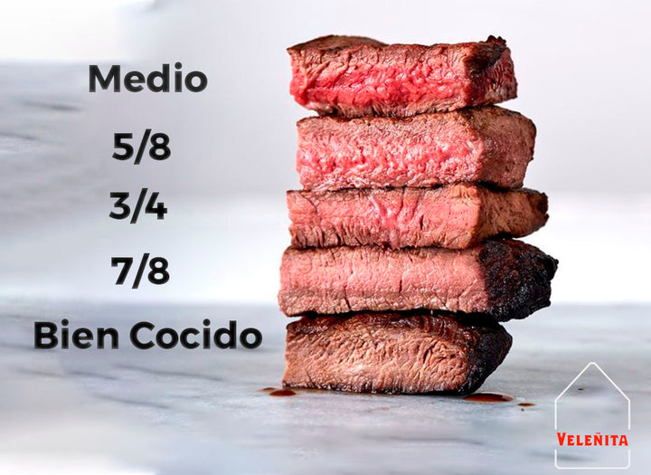 Filete Termino Blue Términos de la Carne : Puntos de Cocción y Temperatura – Veleñita ...